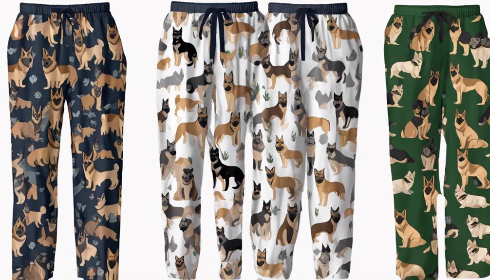 german shepherd pajama pants