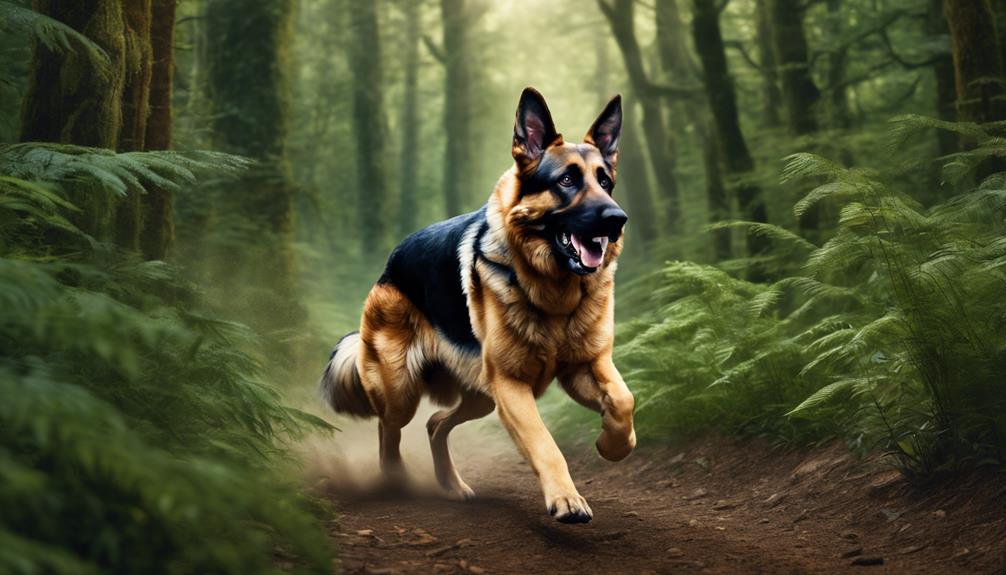 tonti trail german shepherds